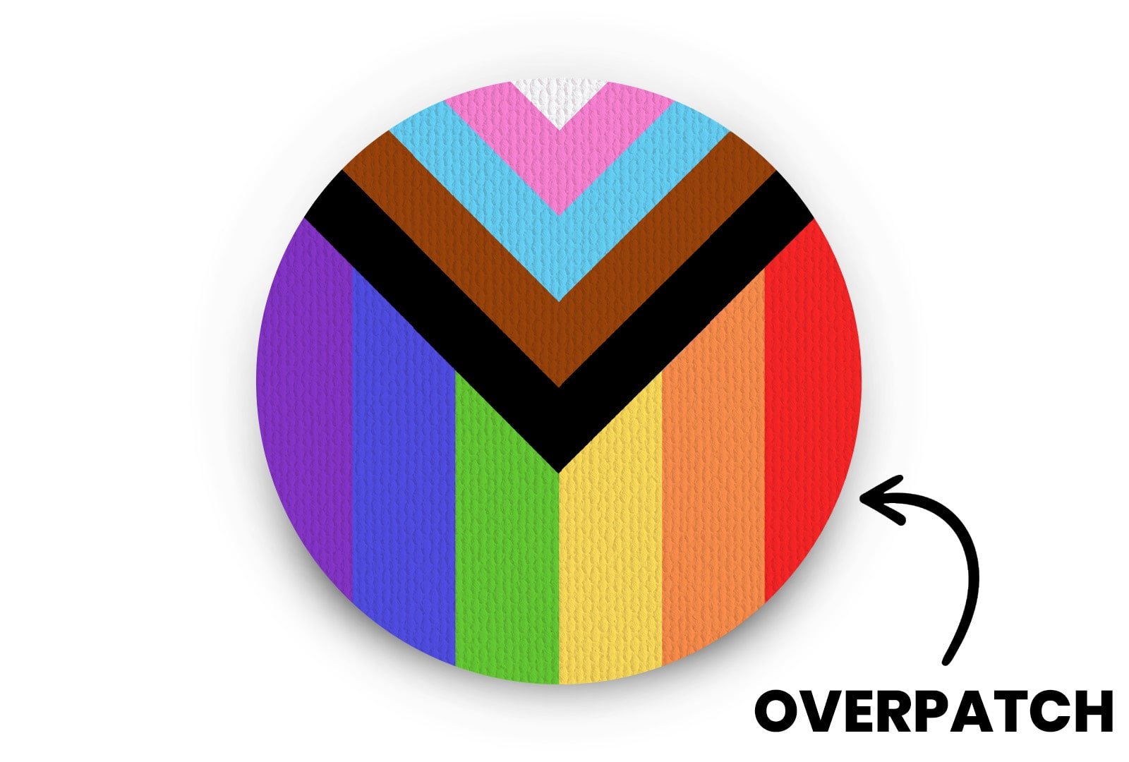 Pride Progression Patch for Freestyle Libre 3 diabetes CGMs and insulin pumps