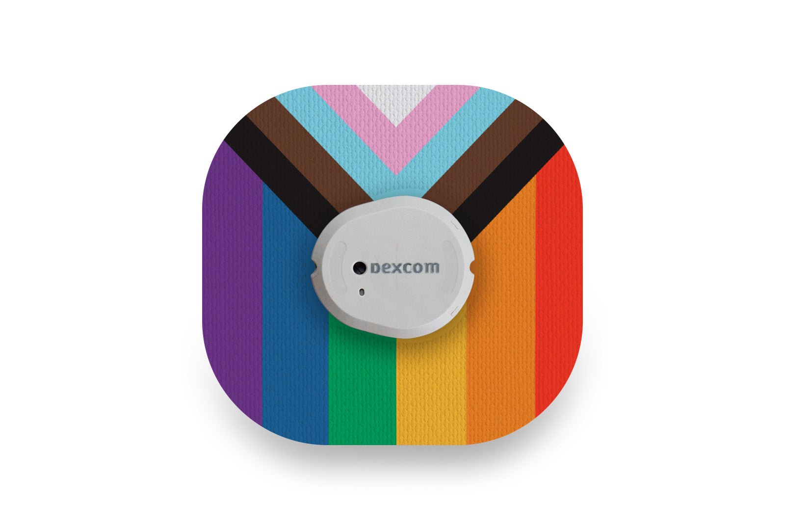 Pride Progression Patch for Dexcom G7 / One+ diabetes CGMs and insulin pumps
