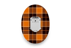 Pumpkin Plaid Patch for Glucomen Day diabetes supplies and insulin pumps