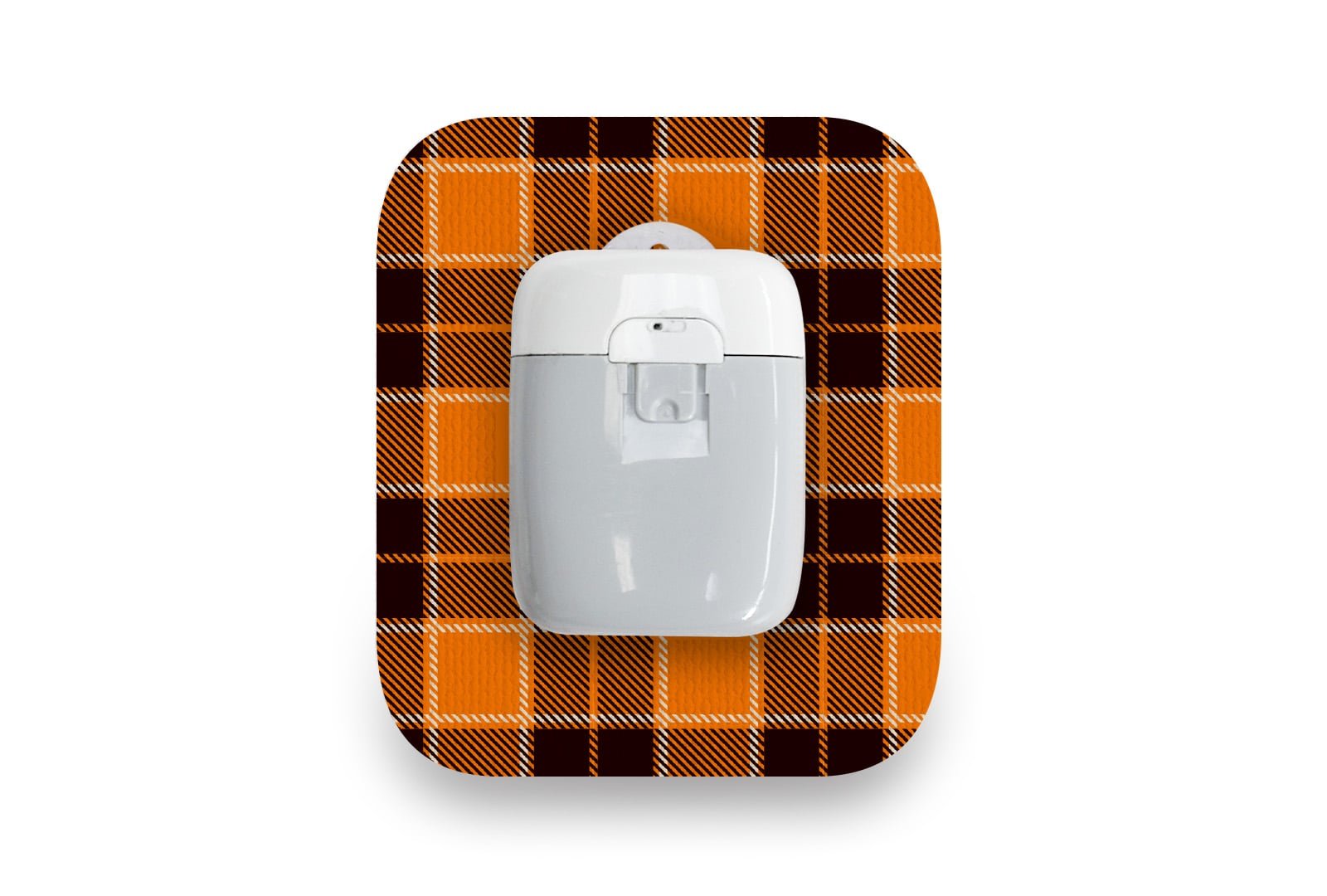 Pumpkin Plaid Patch for Medtrum Pump diabetes supplies and insulin pumps