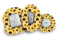 Pumpkin Spice Patch for Freestyle Libre 2 diabetes CGMs and insulin pumps