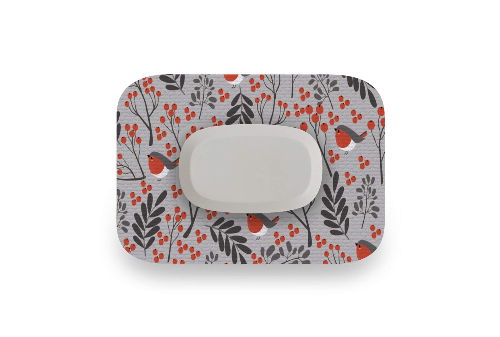 Red Robin Patch - GlucoRX Aidex for Single diabetes CGMs and insulin pumps