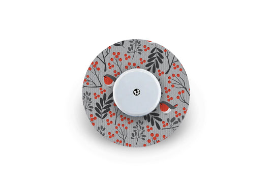 Red Robin Patch for Freestyle Libre 2 diabetes CGMs and insulin pumps