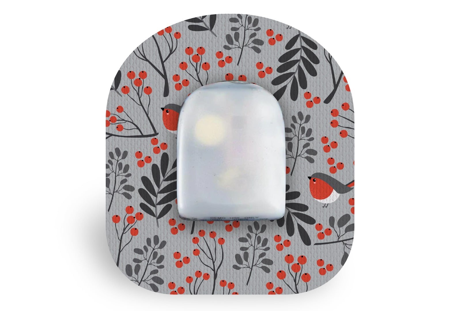 Red Robin Patch for Omnipod diabetes CGMs and insulin pumps
