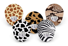 Safari Patch Pack for Guardian Enlite - 5 Pack diabetes CGMs and insulin pumps