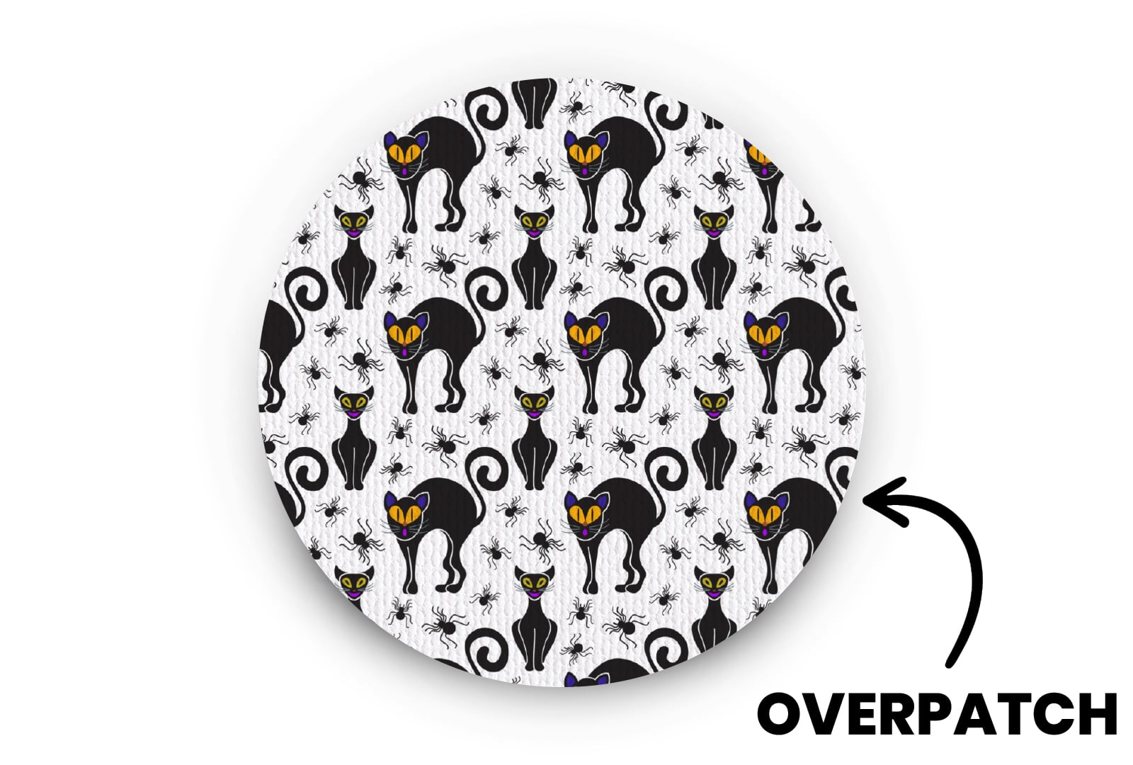 Scaredy Cat Patch for Freestyle Libre 3 diabetes CGMs and insulin pumps