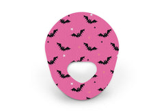 Scary Bats Patch for Guardian Enlite diabetes CGMs and insulin pumps