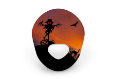 Scary Scarecrow Patch for Guardian Enlite diabetes CGMs and insulin pumps