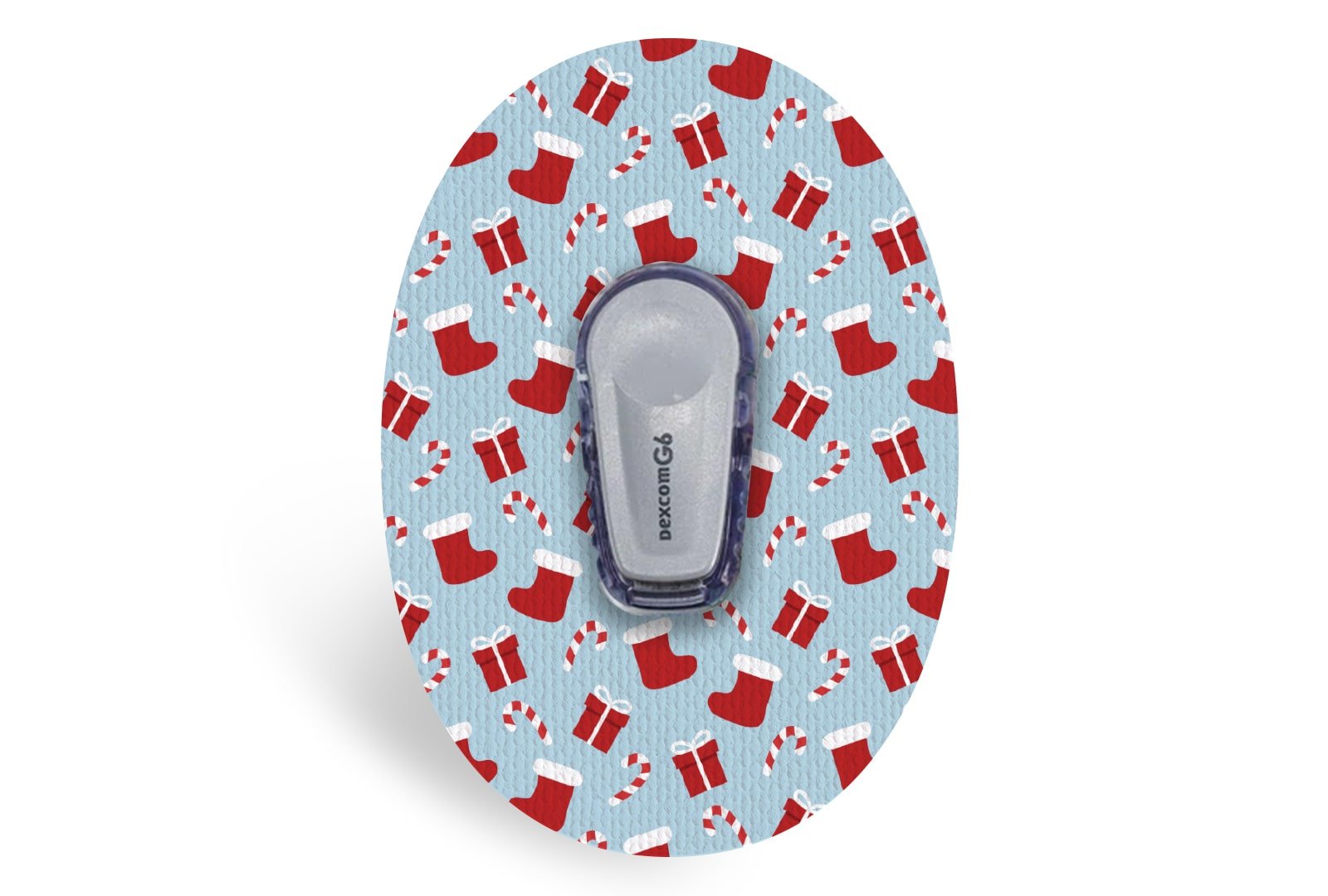 Secret Santa Patch - Dexcom G6 / One for Single diabetes CGMs and insulin pumps