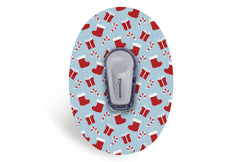 Secret Santa Patch - Dexcom G6 / One for Single diabetes CGMs and insulin pumps