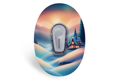 Snowy Cabin Patch for Dexcom G6 / One diabetes supplies and insulin pumps