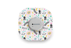 Space Cats Patch for Dexcom G7 / One+ diabetes CGMs and insulin pumps