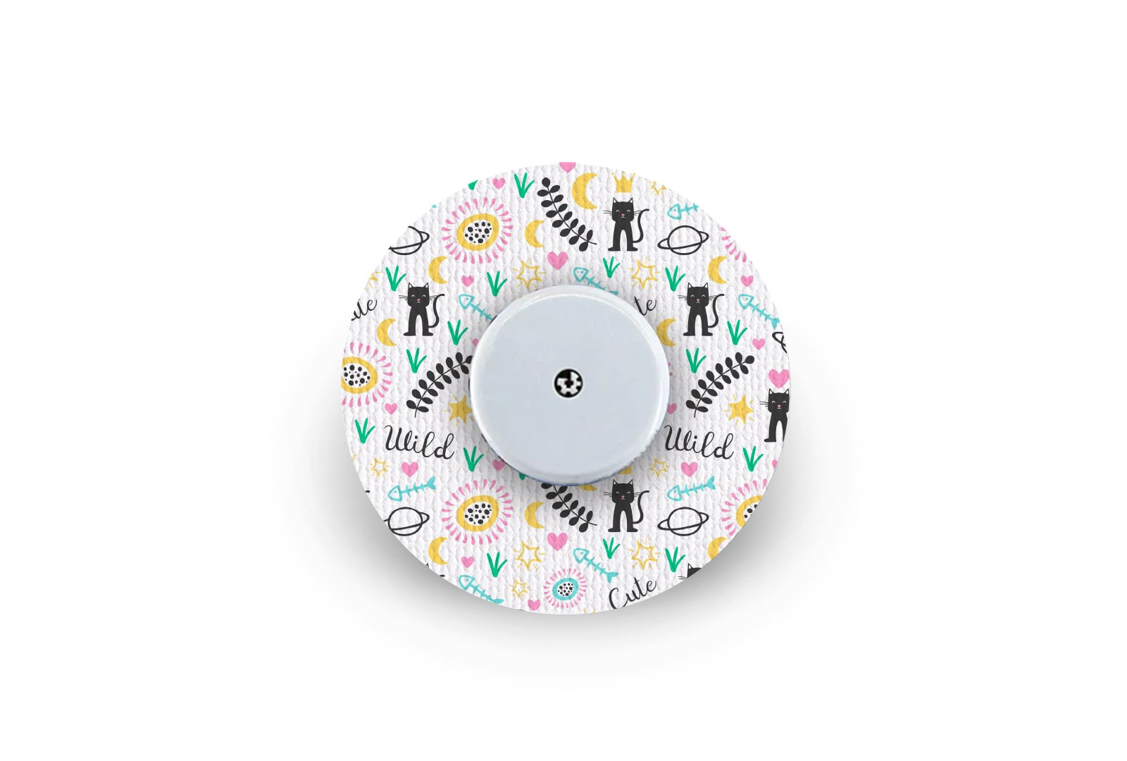 Space Cats Patch for Freestyle Libre diabetes CGMs and insulin pumps