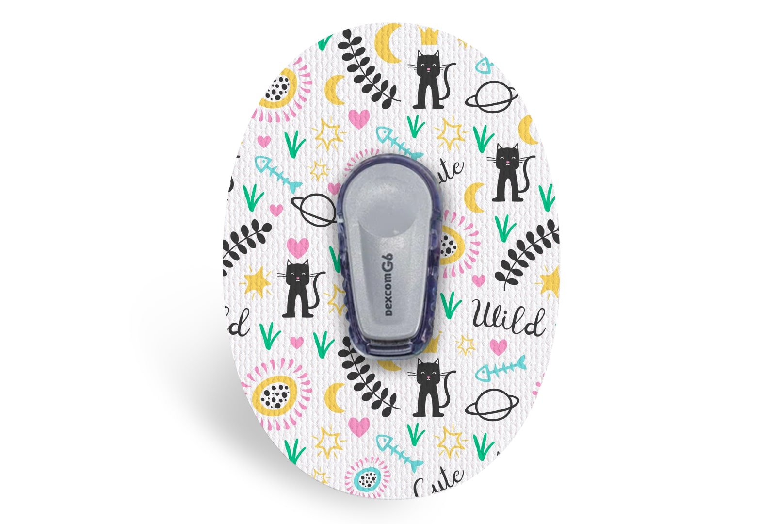 Space Cats Patch for Dexcom G6 / One diabetes CGMs and insulin pumps