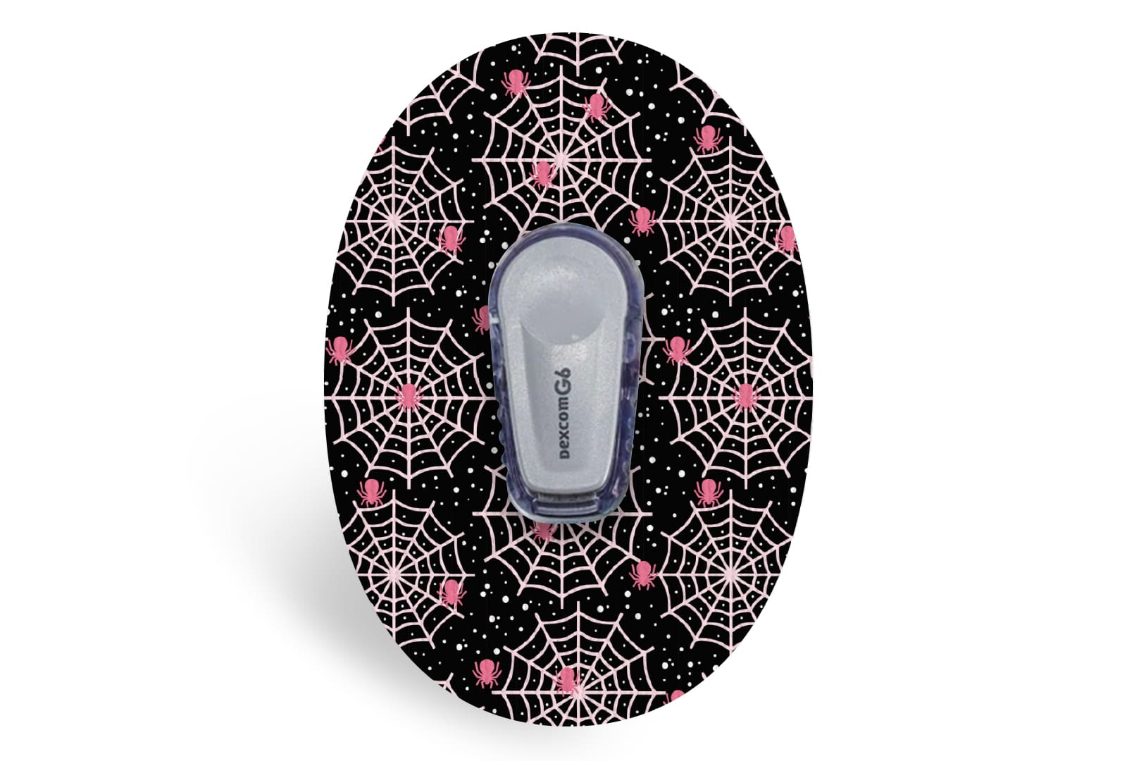 Sparkling Spider Web Patch for Dexcom G6 / One diabetes CGMs and insulin pumps