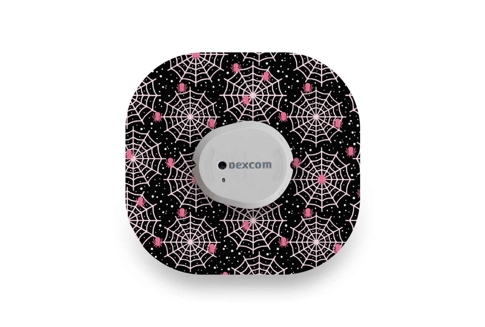 Sparkling Spider Web Patch for Dexcom G7 / One+ diabetes CGMs and insulin pumps