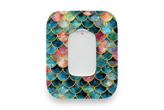 Sparkly Scales Patch for Medtrum CGM diabetes supplies and insulin pumps