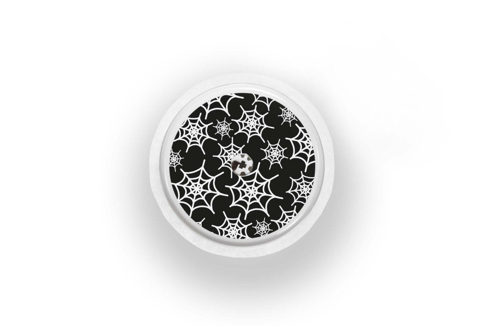 Spider Web Sticker - Freestyle Libre 1, 2, or 2+ for diabetes CGMs and insulin pumps