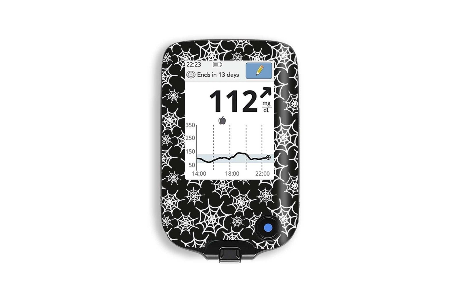 Spider Web Sticker for Omnipod 4 & 5 Pump diabetes CGMs and insulin pumps