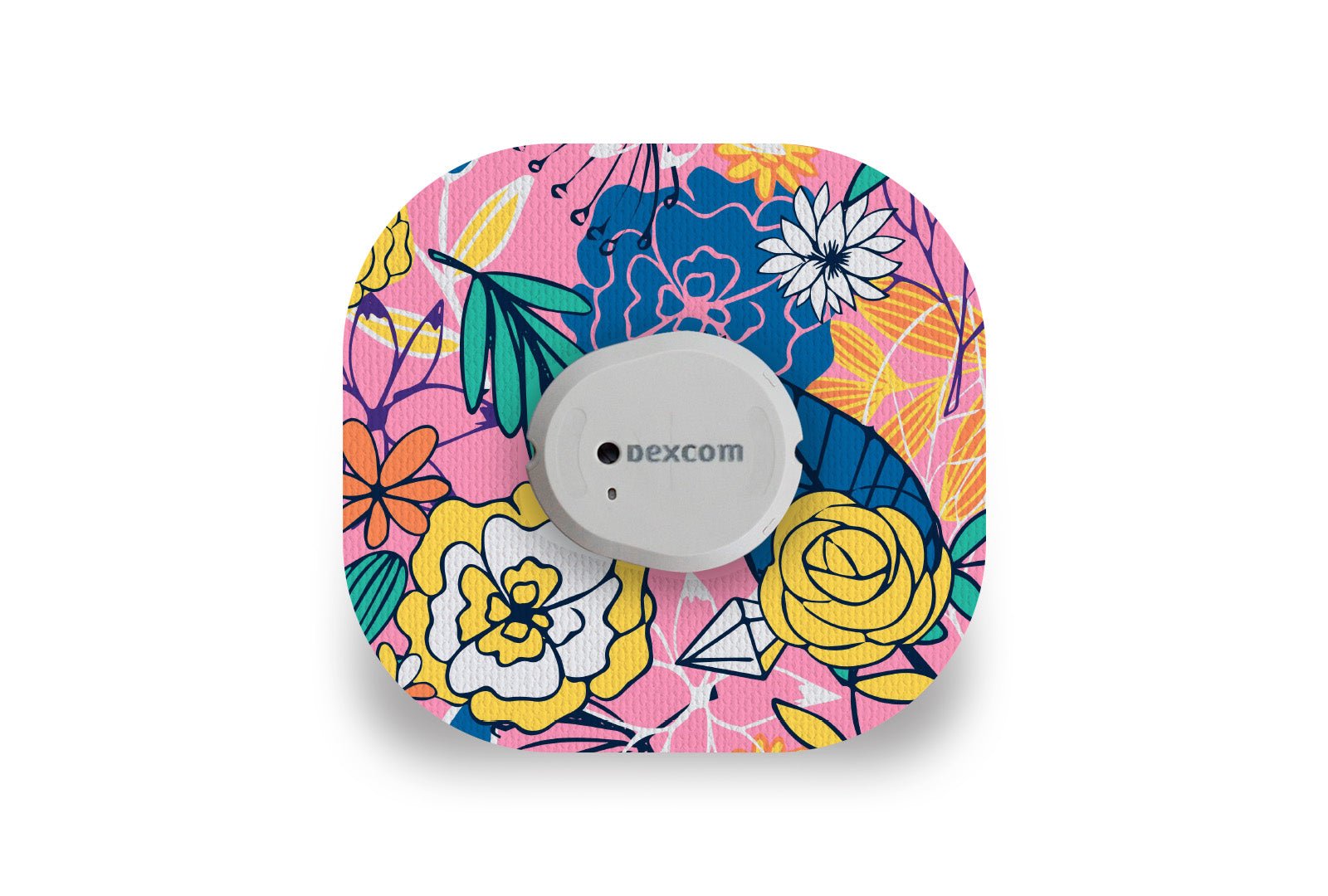 Springtime Bloom Patch for Dexcom G7 / One+ diabetes supplies and insulin pumps