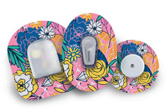 Springtime Bloom Patch for Freestyle Libre 2 diabetes supplies and insulin pumps
