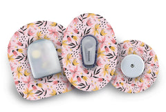 Star Lilies Patch for Freestyle Libre 2 diabetes CGMs and insulin pumps