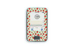 Strawberries Sticker for Dexcom G6 / One Receiver diabetes CGMs and insulin pumps