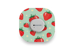 Strawberry Delight Patch for Dexcom G7 / One+ diabetes CGMs and insulin pumps