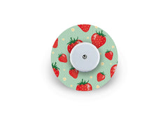 Strawberry Delight Patch - Freestyle Libre for Single diabetes CGMs and insulin pumps