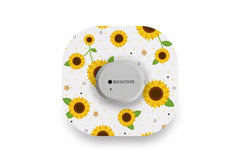 Sunflower Patch for Dexcom G7 / One+ diabetes CGMs and insulin pumps