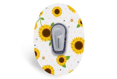 Sunflower Patch for Dexcom G6 / One diabetes CGMs and insulin pumps