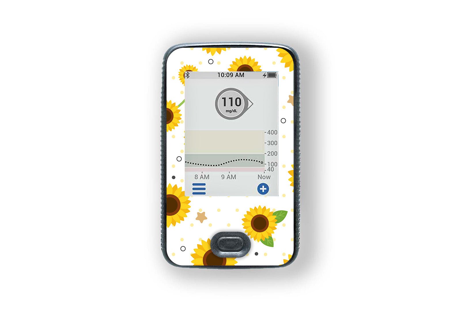 Sunflower Sticker for Novopen 4, 5, 6, or Echo diabetes supplies and insulin pumps