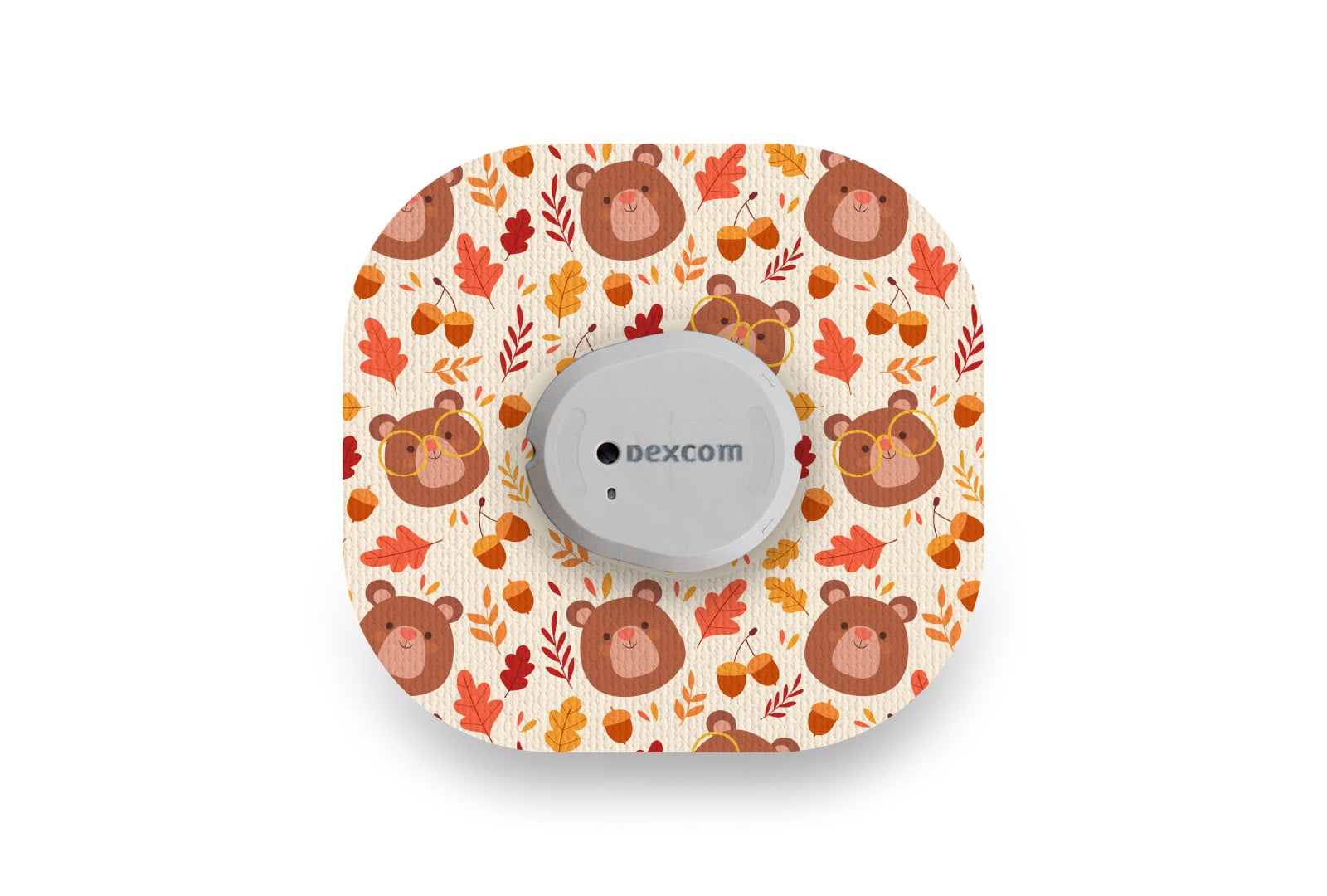 Teddy Bear Patch for Dexcom G7 / One+ diabetes CGMs and insulin pumps