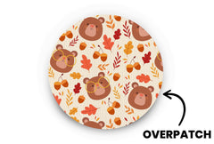 Teddy Bear Patch for Freestyle Libre 3 diabetes CGMs and insulin pumps