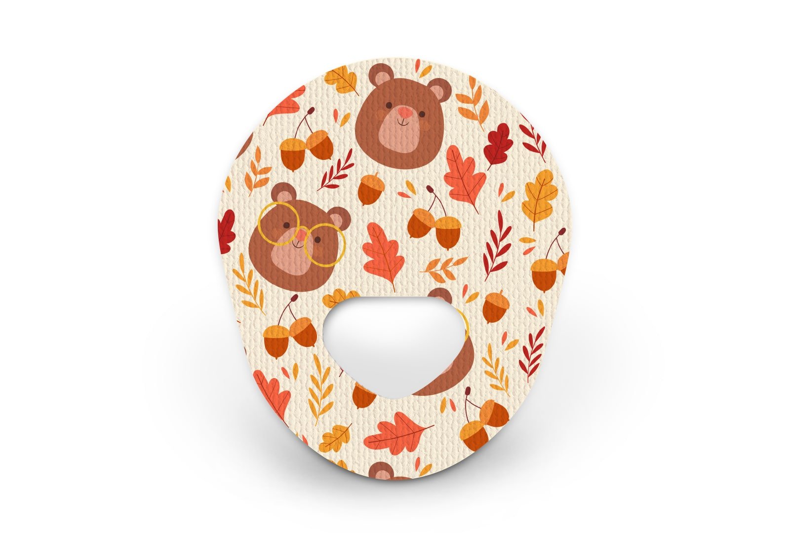 Teddy Bear Patch for Guardian Enlite diabetes CGMs and insulin pumps