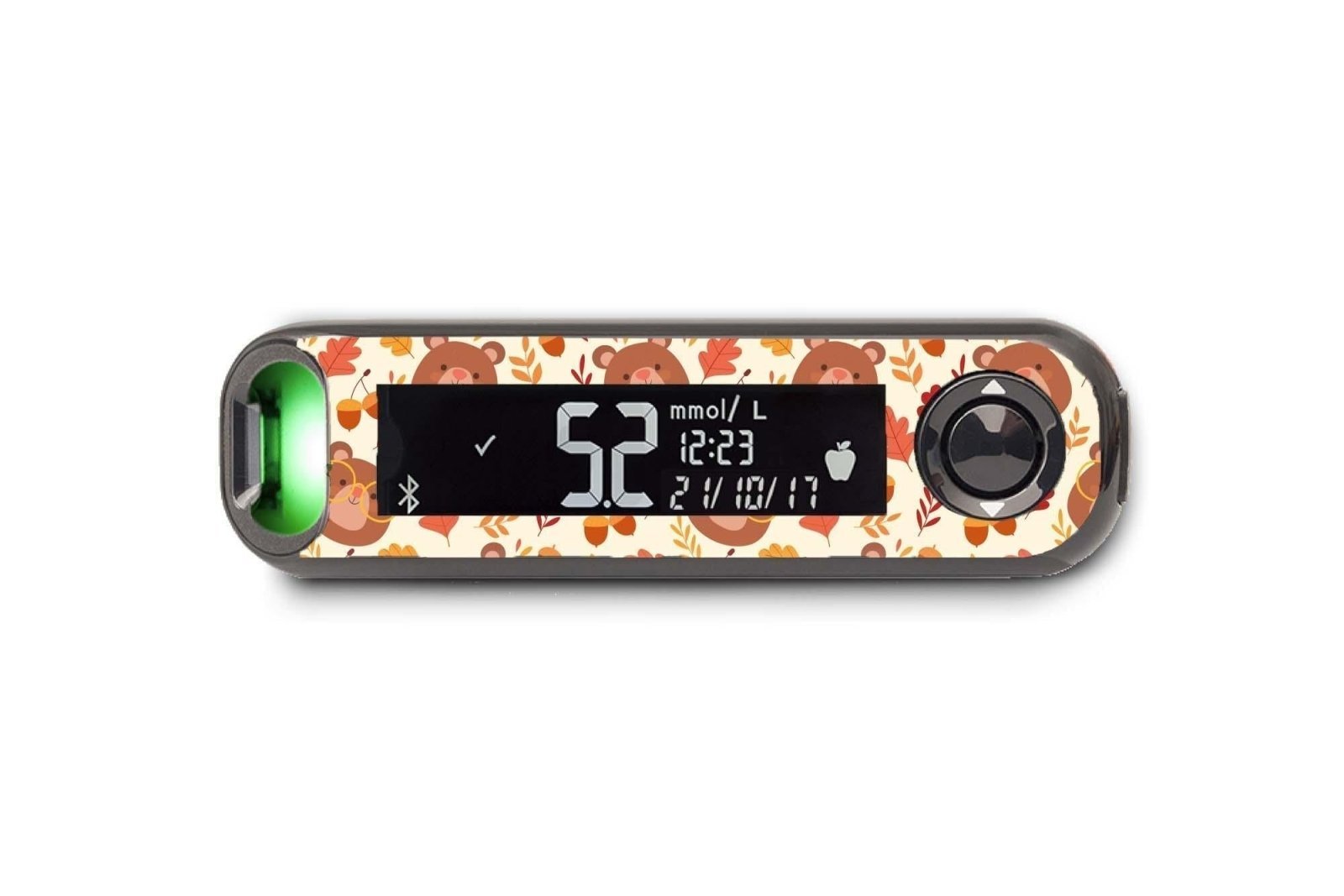 Teddy Bear Stickers for Contour Next One diabetes supplies and insulin pumps