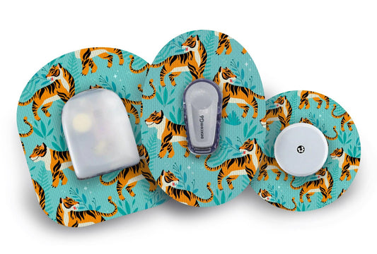 Tigers Patch for Freestyle Libre diabetes CGMs and insulin pumps