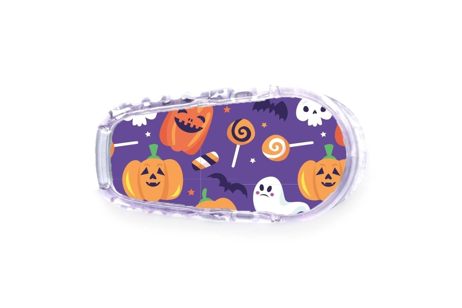 Trick or Treat Sticker - Dexcom G6 / One Sensor for diabetes CGMs and insulin pumps