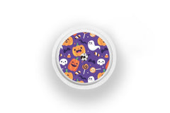 Trick or Treat Sticker - Freestyle Libre 1, 2, or 2+ for diabetes CGMs and insulin pumps