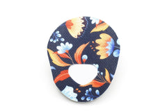 Tropical Flower Patch - Guardian Enlite for Single diabetes CGMs and insulin pumps