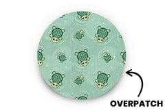 Turtle Patch for Freestyle Libre 3 diabetes CGMs and insulin pumps