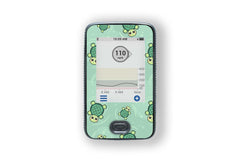 Turtle Sticker - Dexcom G6 / One Receiver for diabetes supplies and insulin pumps