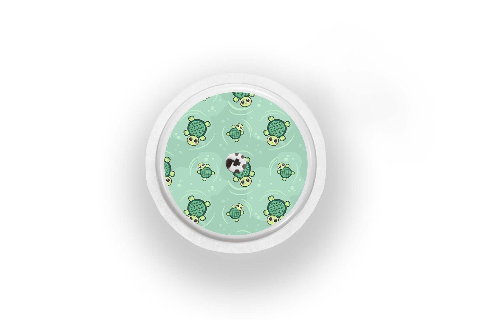 Turtle Sticker for Novopen 4, 5, 6, or Echo diabetes supplies and insulin pumps