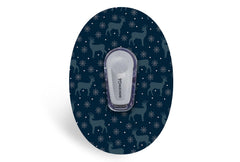 Twilight Reindeer Patch - Dexcom G6 / One for Single diabetes supplies and insulin pumps