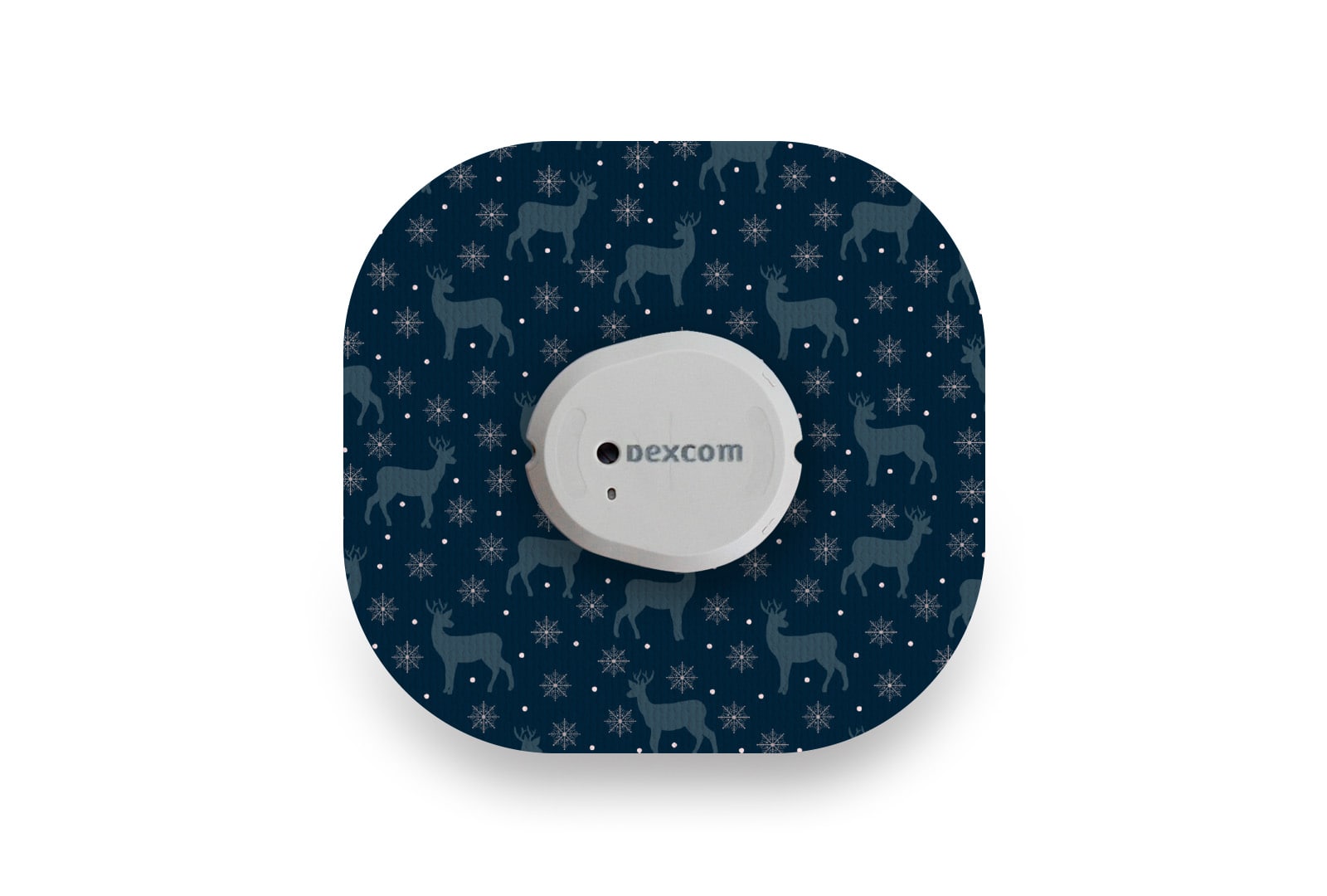 Twilight Reindeer Patch for Dexcom G7 / One+ diabetes CGMs and insulin pumps