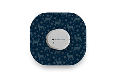 Twilight Reindeer Patch for Dexcom G7 / One+ diabetes CGMs and insulin pumps