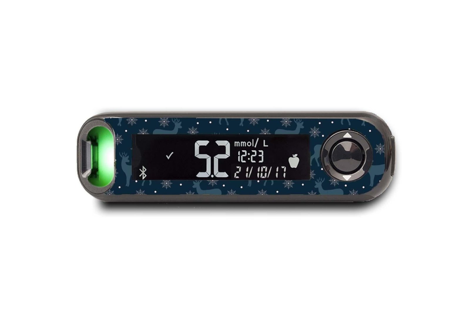 Twilight Reindeer Stickers for Contour Next One diabetes CGMs and insulin pumps