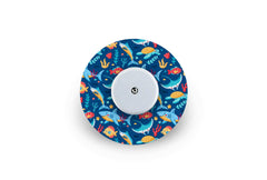 Under The Sea Patch for Freestyle Libre 2 diabetes CGMs and insulin pumps