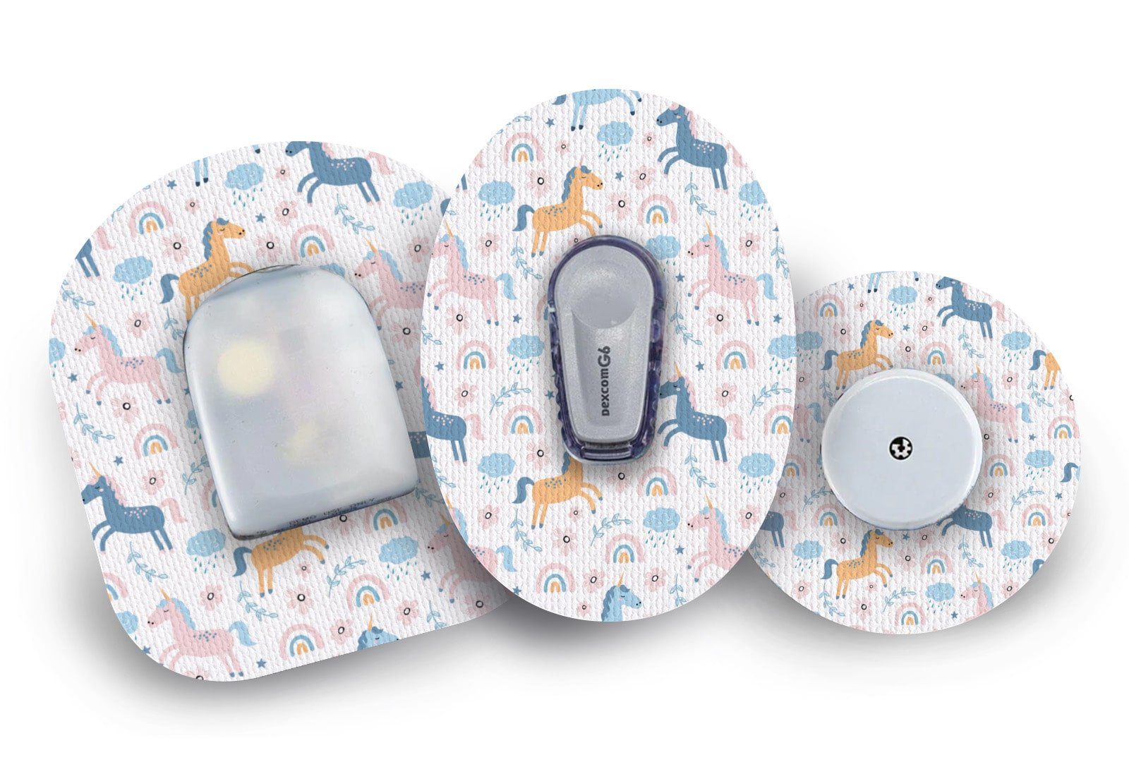 Unicorn Patch for Freestyle Libre 2 diabetes CGMs and insulin pumps