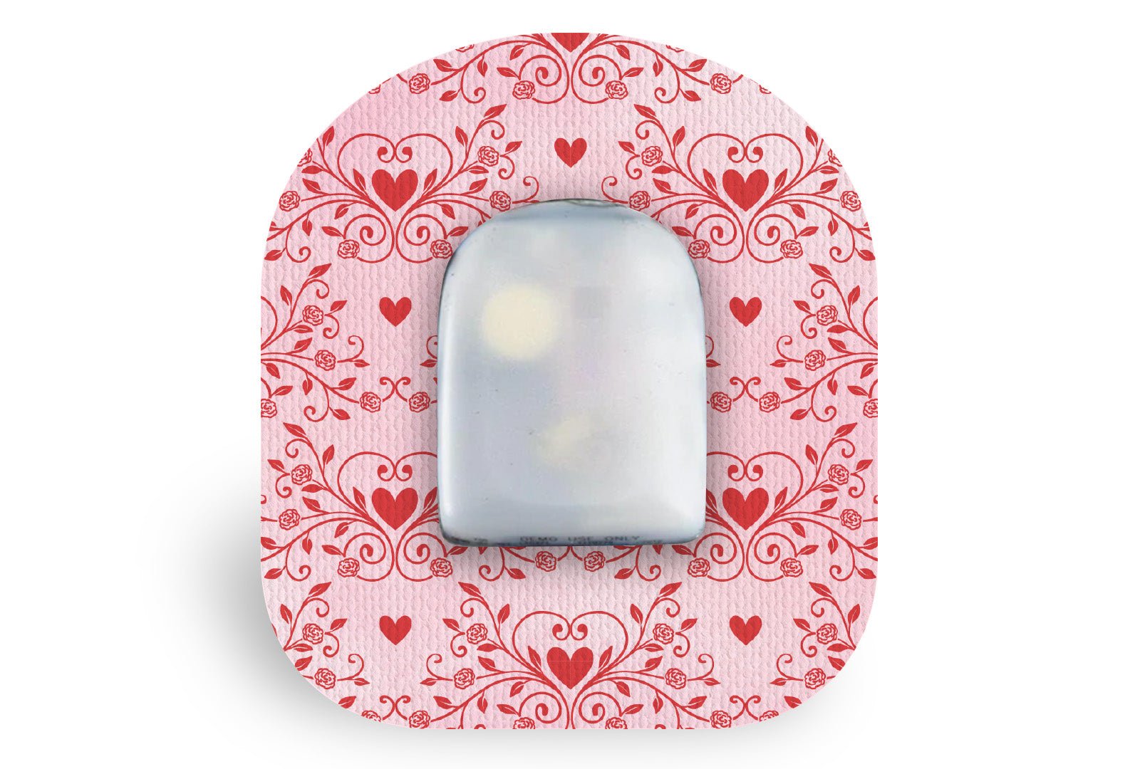 Vintage Romance Patch for Omnipod diabetes supplies and insulin pumps